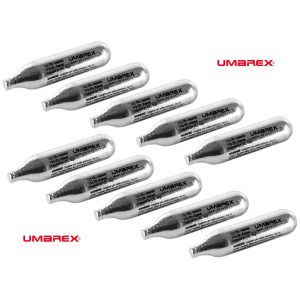 SET 10 BUTELII CO2 12 GRAME [UMAREX / SWISS ARMS / ASG / MOSA / CYBERGUN / CROSMAN]