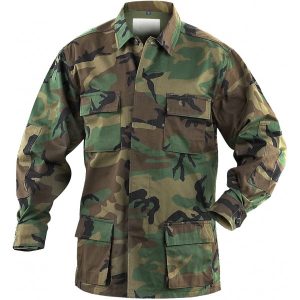 VESTON BDU CAMUFLAJ WOODLAND US [MILTEC]