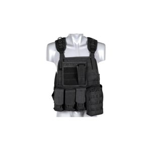 VESTA TACTICA PLATE CARRIER HARNESS BLACK