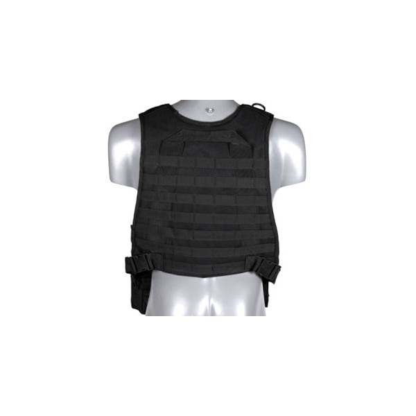VESTA TACTICA PLATE CARRIER HARNESS BLACK VESTA TACTICA PLATE CARRIER HARNESS BLACK