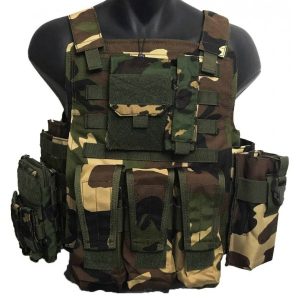 VESTA MODULARA ECHIPATA HYBRID AAV FSBE NAVY SEAL - MIX WOODLAND