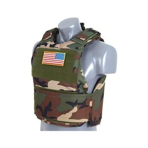 VESTA DELTA FORCE PT TACTICAL BODY ARMOR WOODLAND