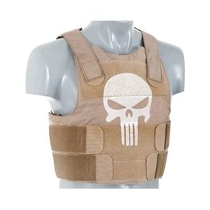 VESTA PROTECTIE PUNISHER SKULL DESERT TAN